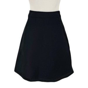 Anna Molinari Italy 100% Wool A-Line Lined Skirt Size Italian 40